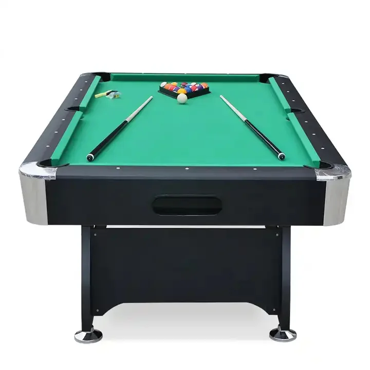 Automatic Ball Return Billiard Pool Table Includes Durable Club Accessory for Family Game & Club Use