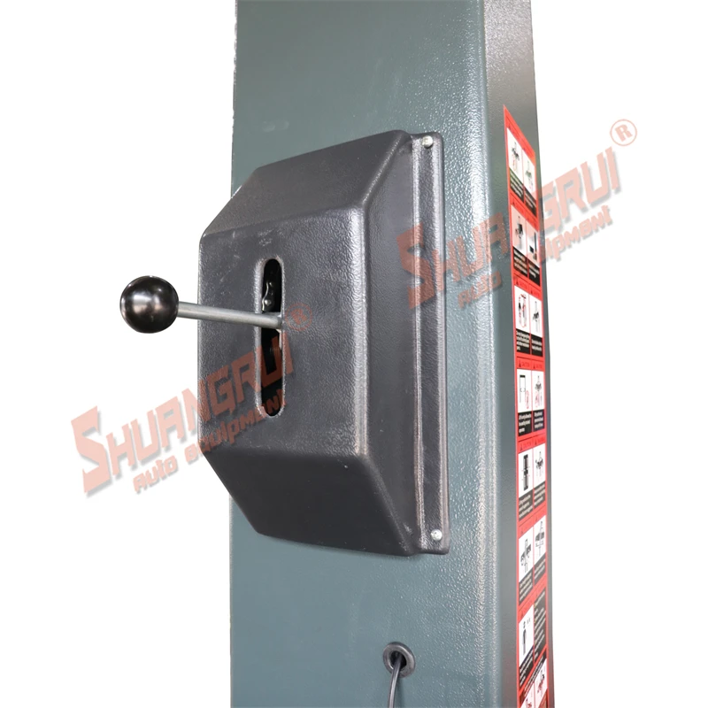 CE certified 4 Ton Single-point lock safety release 2 post car lifts with best price