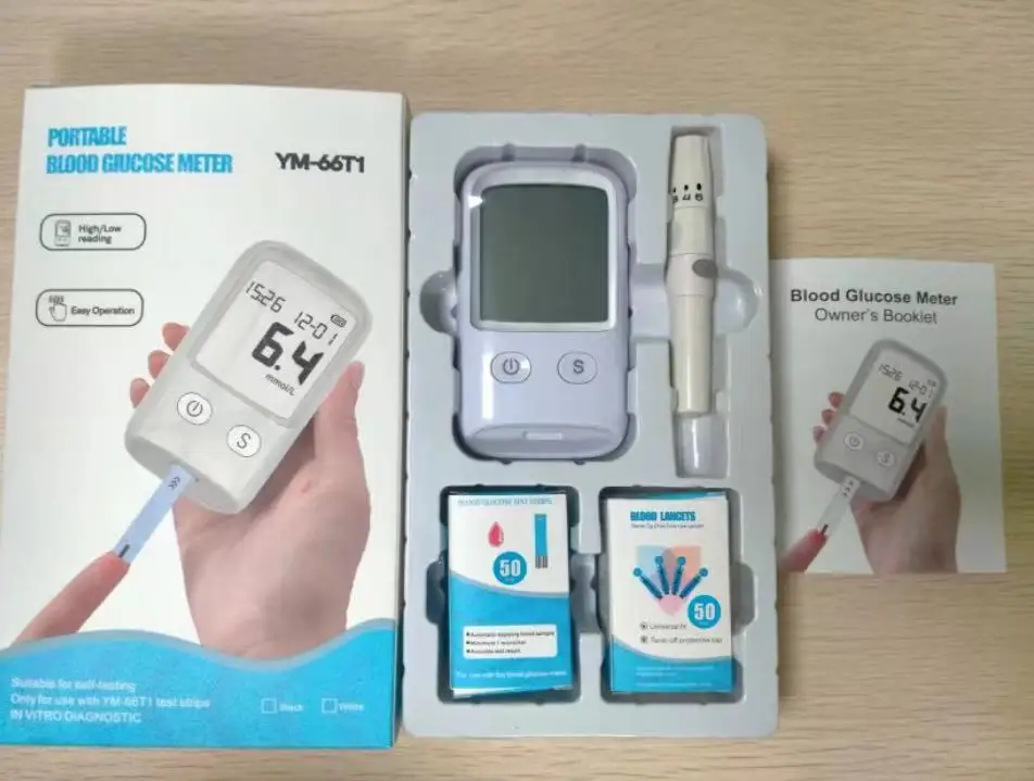 Electricity Blood Glucose Meter Home Blood Glucose Testing Instrument Plastic CE Milk Fat Testing Machine Price