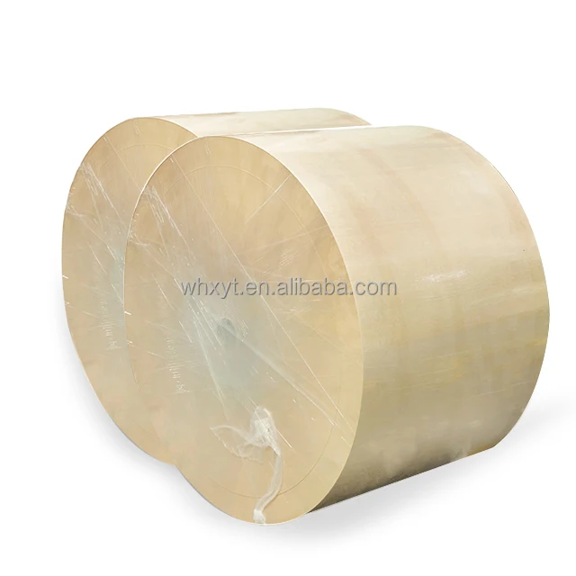 Wholesale 210gsm 260gsm 280gsm 300gsm PE coated bamboo paper cup raw material manufacturer