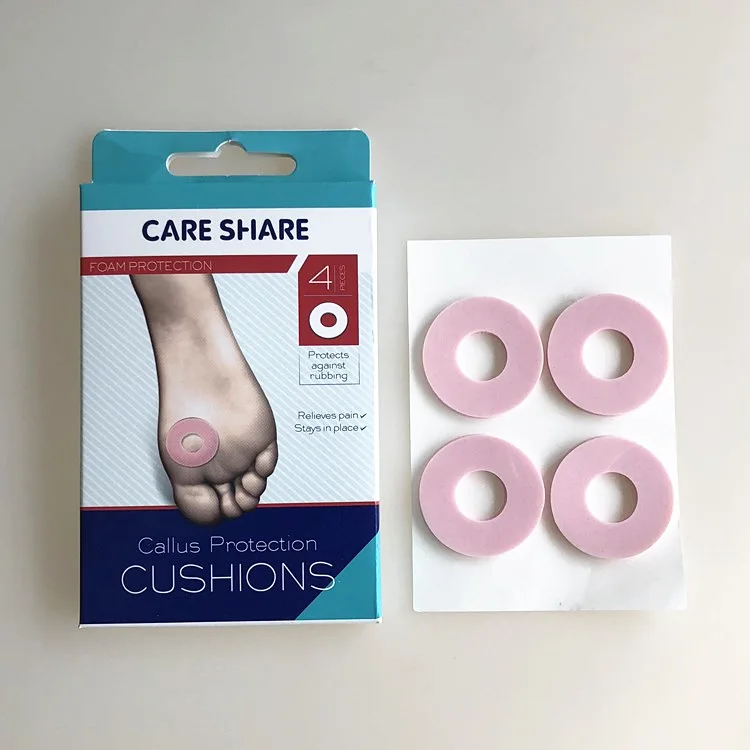 Latex corns adhesive anti-callus foot adhesive anti-wear feet for men and women corns sole foot surface local friction sponge