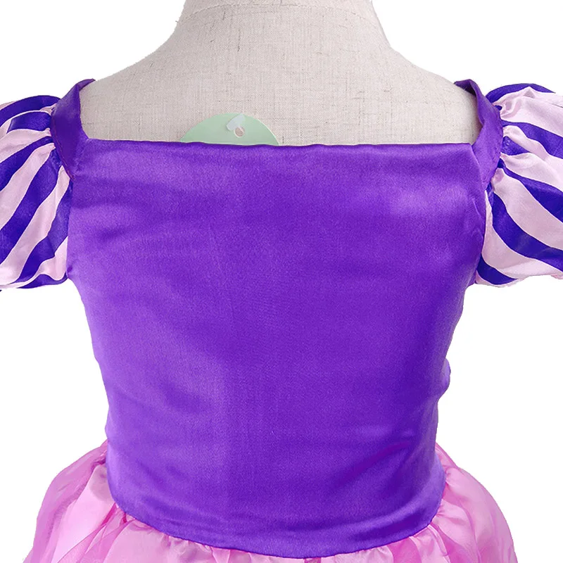 2022 New Princess Dress For Girls Party Costume Kids Cosplay Princess Dress Girls Queen Costume Spring Girls Short Sleeve Dress