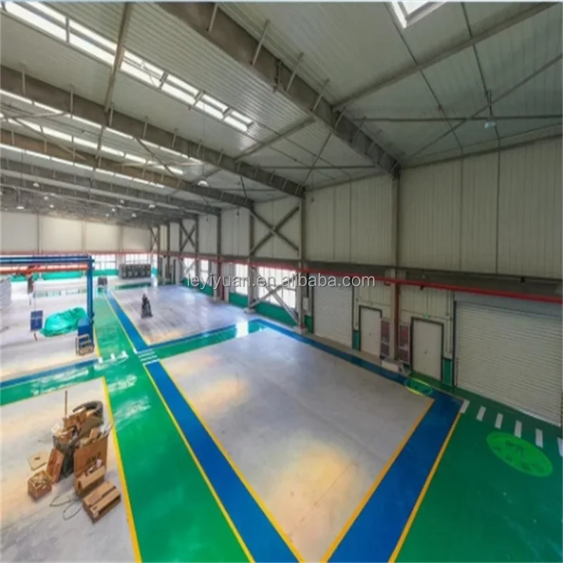 One Stop Service Fabricated Prefab Building Prefabricated Steel Structure Warehouse with Three-Storey