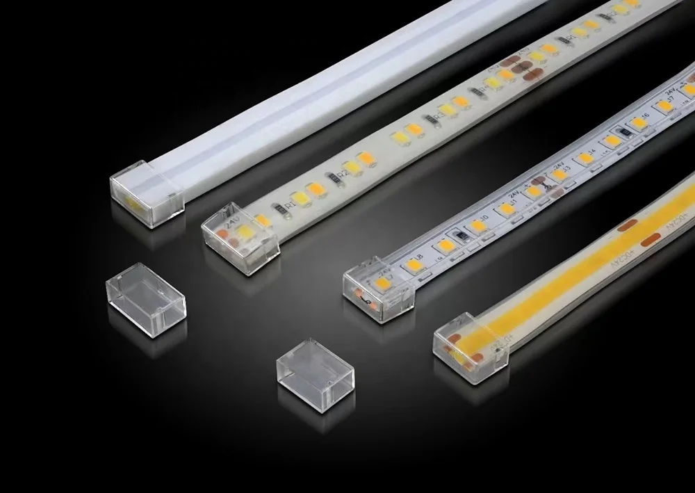 Waterproof Quick Connector For COB Led Strips 8mm 10mm Single color CCT RGB