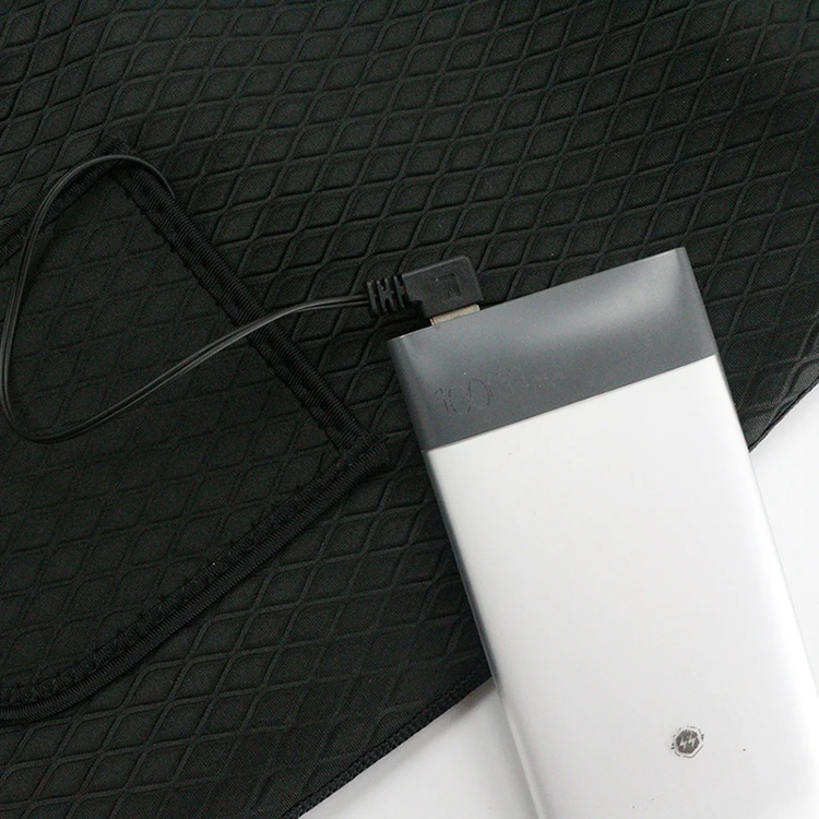  Оптовая продажа регулируемый размер жилета с подогревом USB зарядка 5 В для холодного сезона (батарея в комплект не