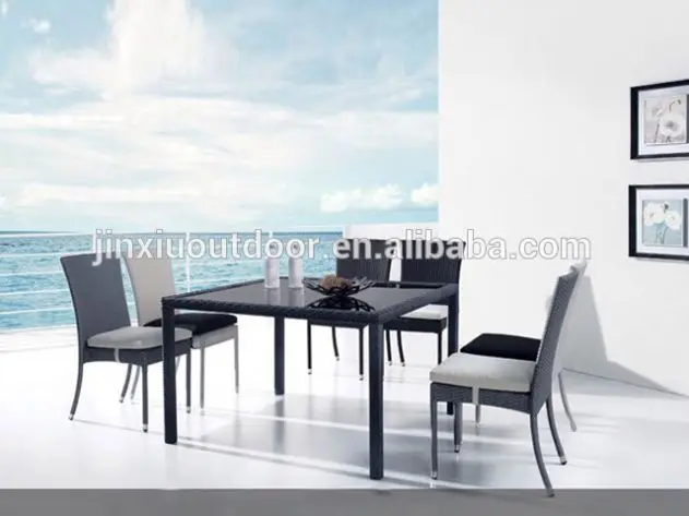 Outdoot patio chairs and rattan tables JX-2109