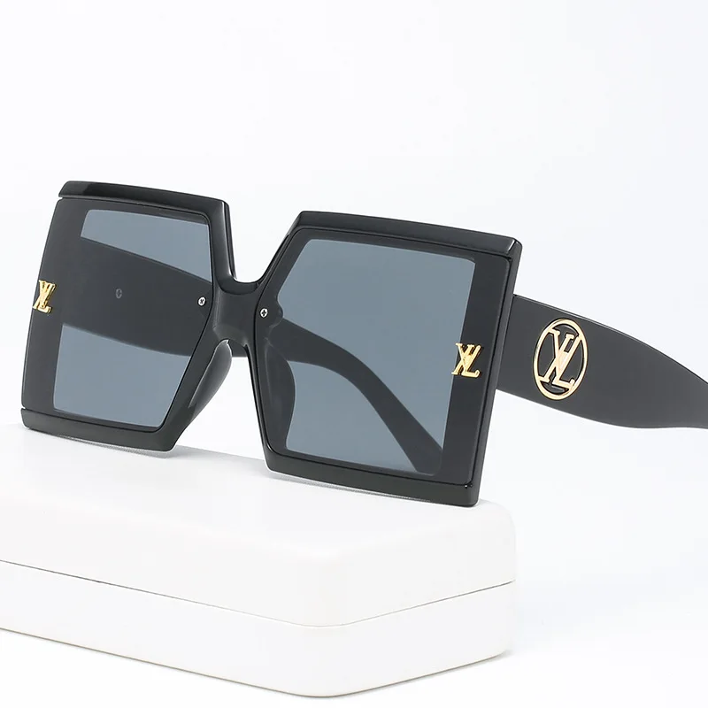 Sunglass 2024 Women Lentes De Sol Shades Square Trendy High Quality Ladies Luxury Sunglasses