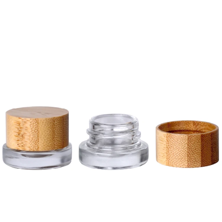 50ml Empty Glass Can Cream Tin Containers Cosmetic Cream Jar Packaging Canister