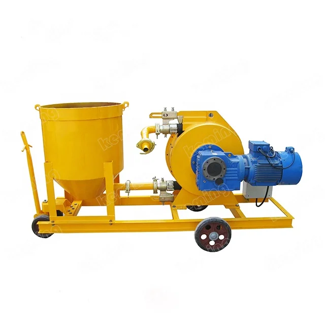 76 mm diameter pipes KH - 76 hose pump concrete pump machine for liquids conveying