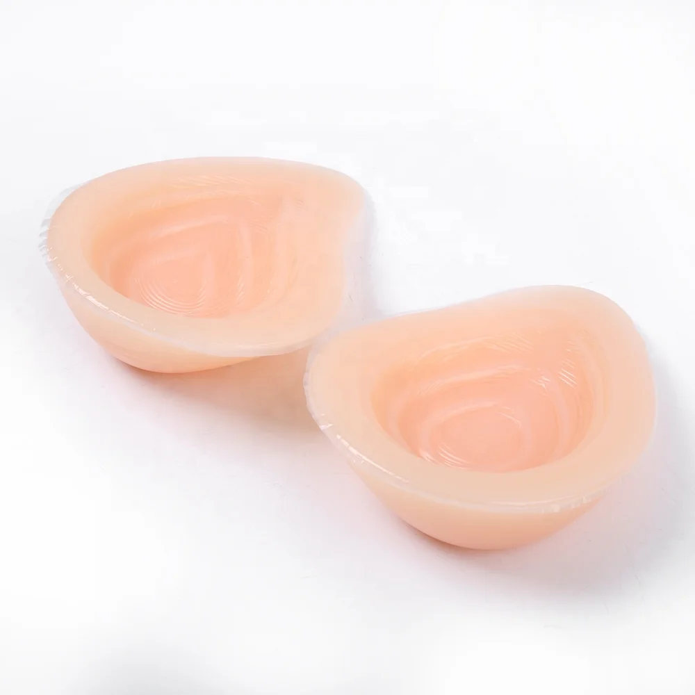 Silicone Concave Breast Form for Women After Mastectomy Breast Prosthesis Bra Inserts