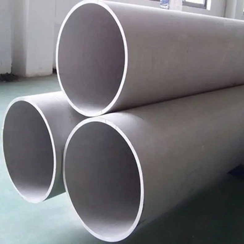 Hot Rolled Seamless Silver Surface Stainless Steel Round Pipe