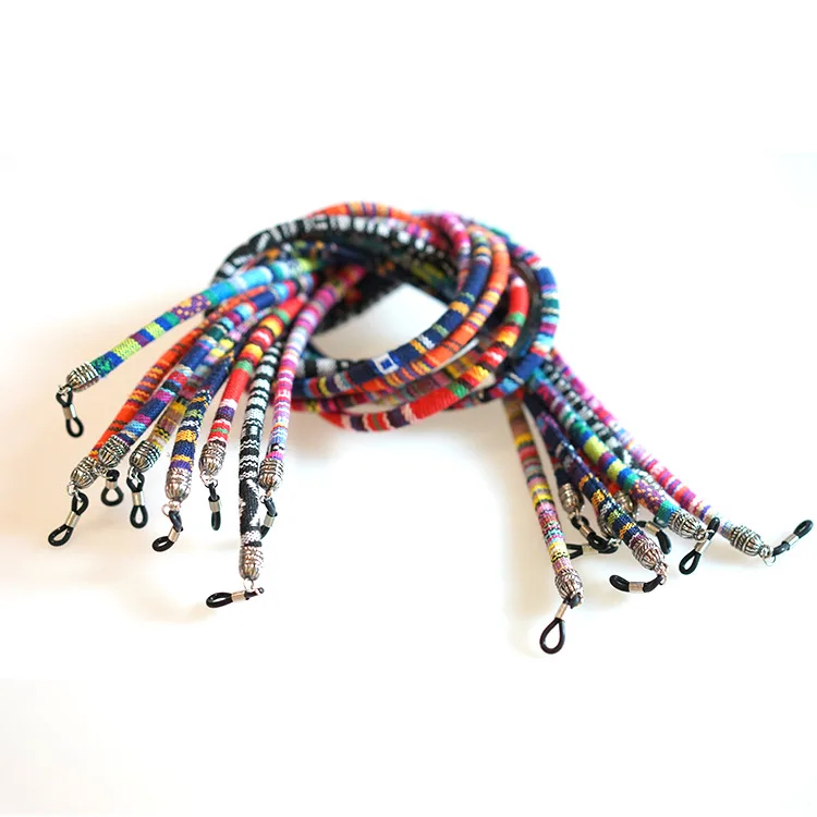 Очки для чтения цепи держатели в этническом стиле Линзы очков Веревка очки ремешок фиксатор шнура ремень солнечных