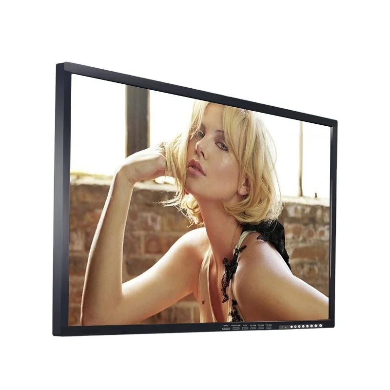 65 inch led display screen smart touch screen interactive whiteboard flat panel for education