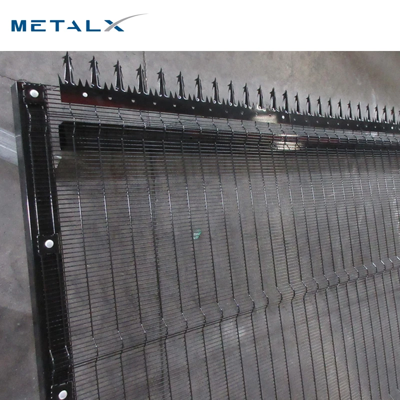 Powder Coated High Security Anti Climb Mesh 358 Fence