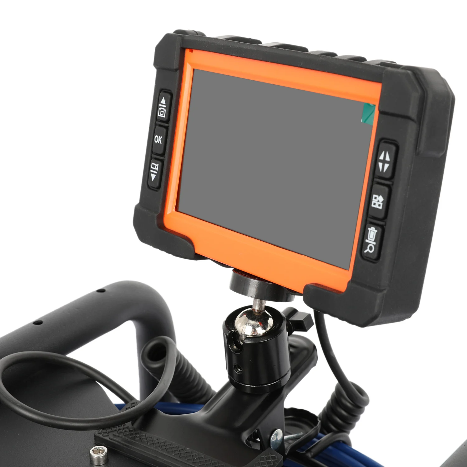 Factory  Price Sewer Pipe Inspection Camera System With Fiberglass Push Rob Cable
