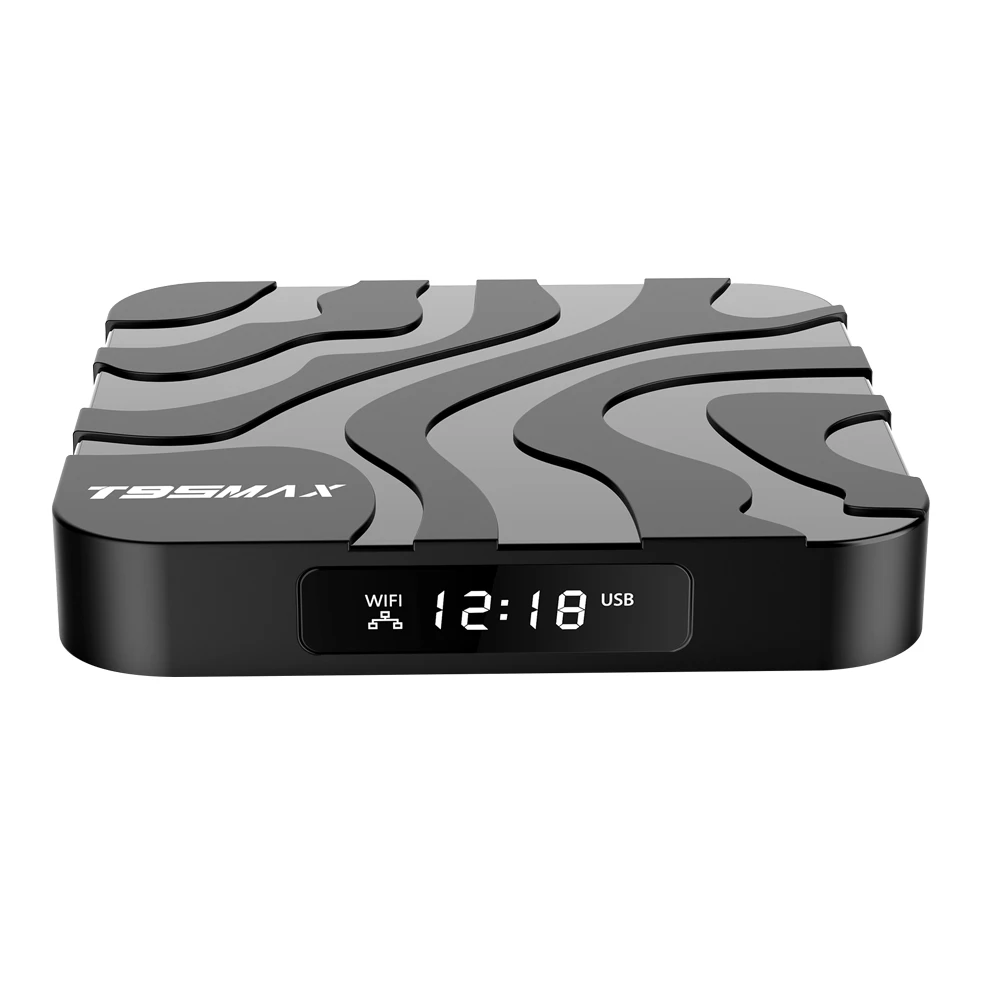 T95MAX H618 Android 12 6K set top box for TV RAM 1G/2G/4G ROM 8G/16G/32G dual band WIFI IP TV BOX SET TOP BOX