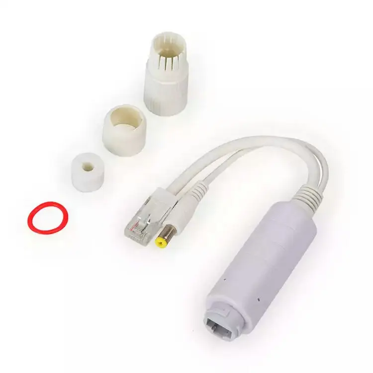 FS5712 Camera Adapter 10/100Mbps DC Industrial RJ45 12V 1A Waterproof Outdoor PoE Splitter for Camera CCTV