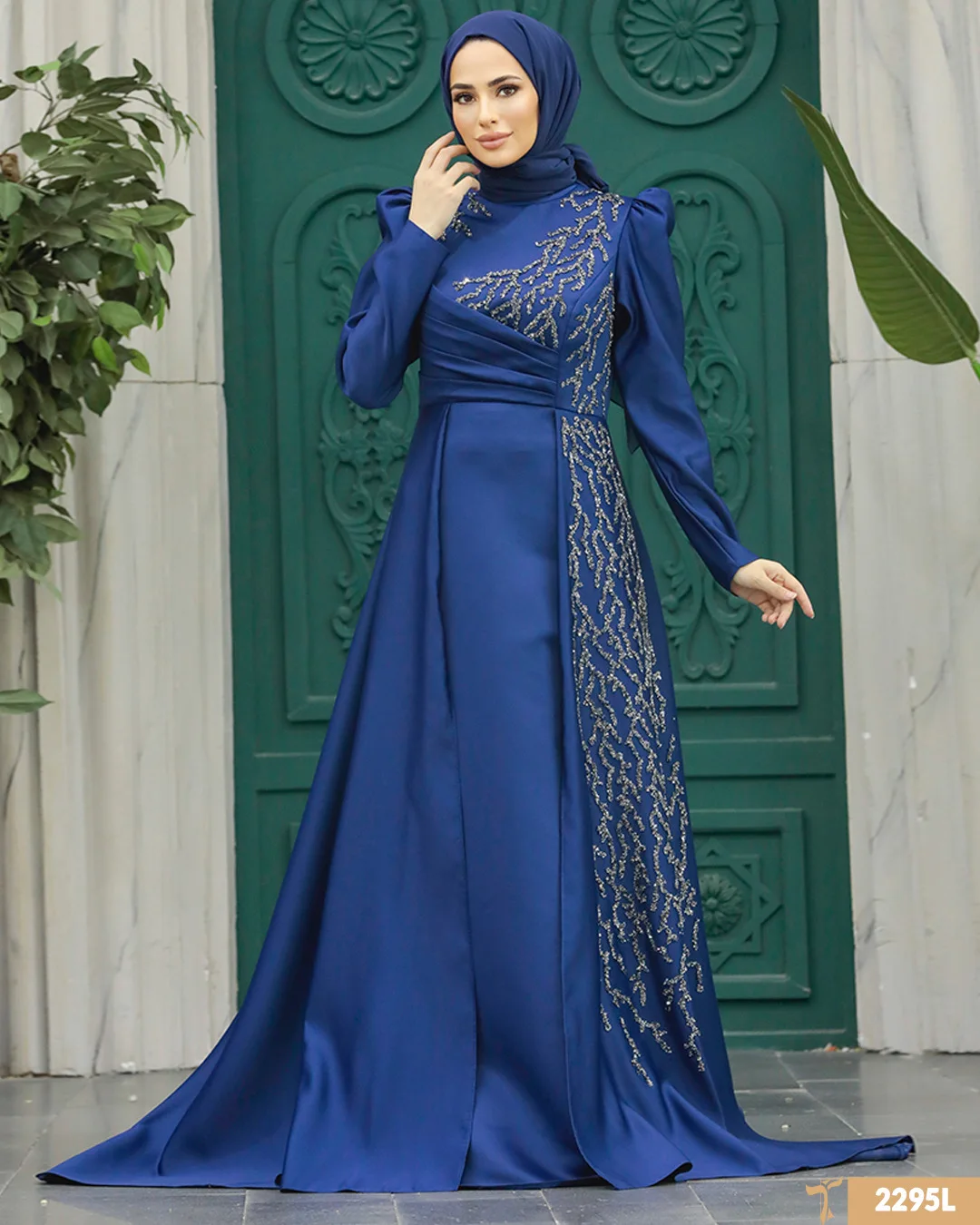 Custom New Designs Wholesale Dubai Modest Muslim Fashion Elegant Ruffle Maxi Dress Chiffon Dress Abaya for Muslim Women Abaya