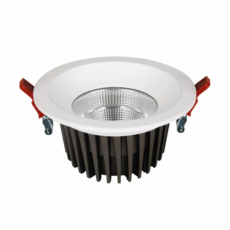 Airport Railway station Restroom embedded led spotlight ceiling 7W 12W 20W 30W 50W low power consumption cob downlight fittings