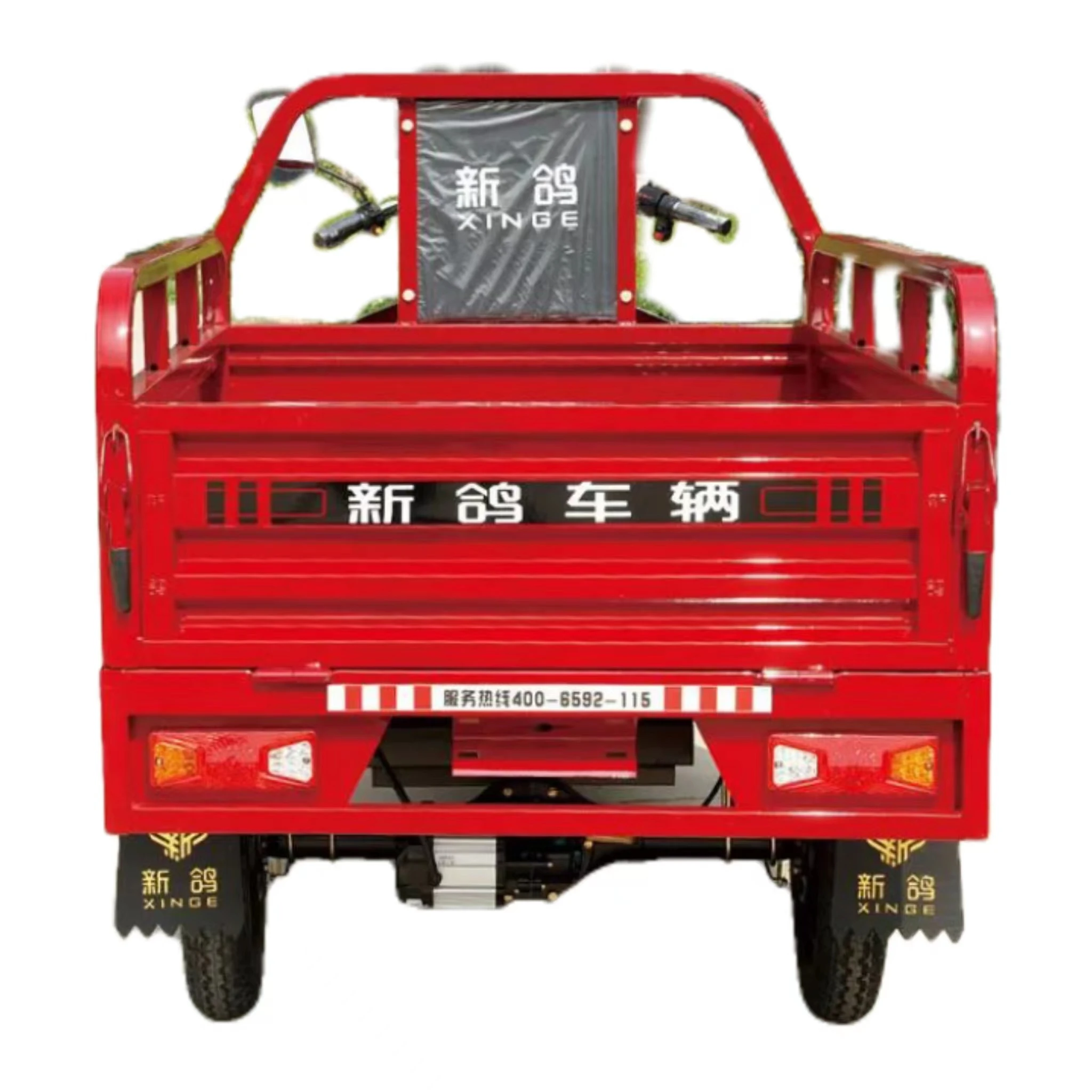 48V 800W accept customization heavy duty cargo electric auto rickshaw