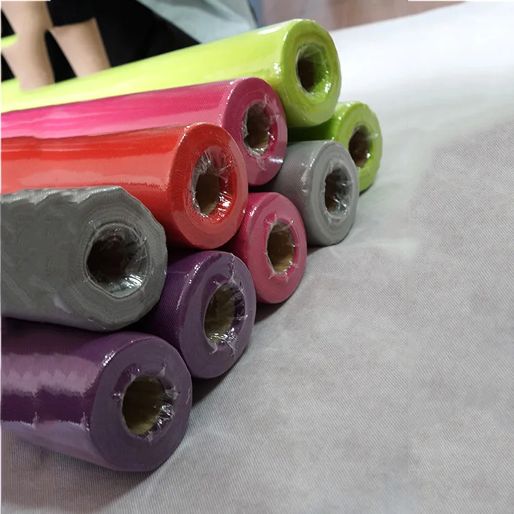 108 Round Biodegradable Disposable Non-woven Tablecloth