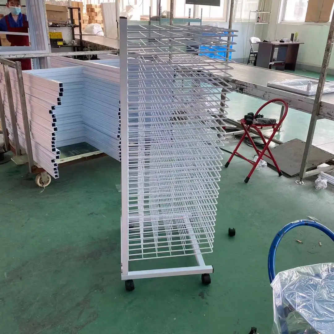 Paper Drying Rack Art Painting Dry Tower Shelf Holder Paper Display Stand