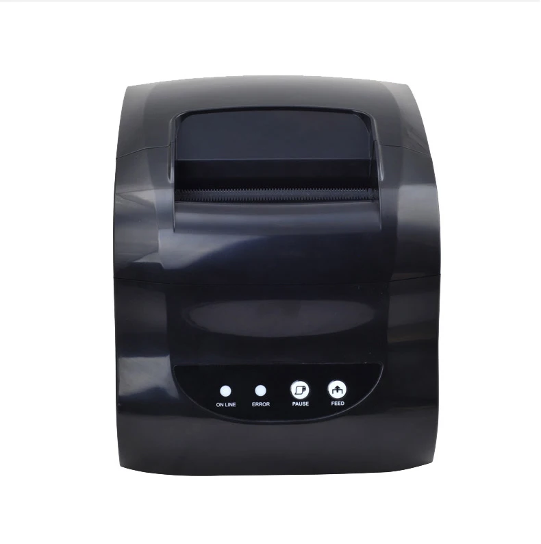 Xprinter XP-365B 20-80 мм настольный компьютер этикетки штрих-кода принтер тепловой квитанция-принтер