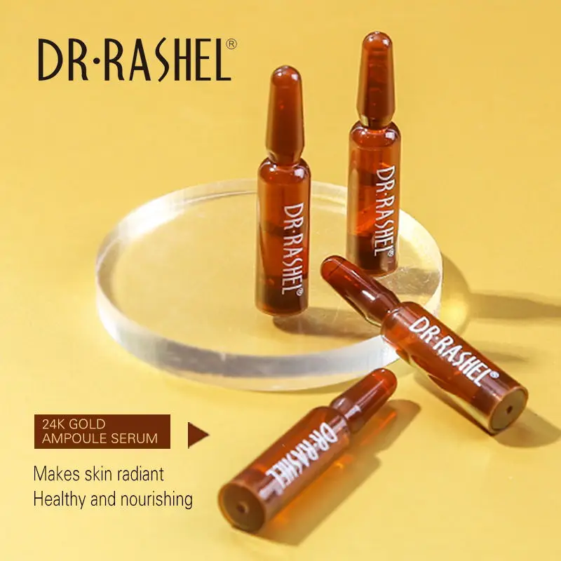 DR.RASHEL 24K Gold Anti-aging Ampoule Serum 2ml*7pcs