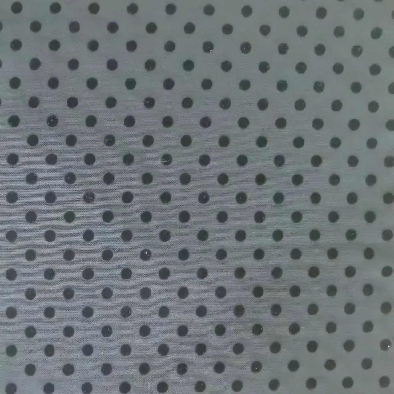 100% polyester high quality swiss polka dot flocking pattern printed tulle mesh fabric for dress