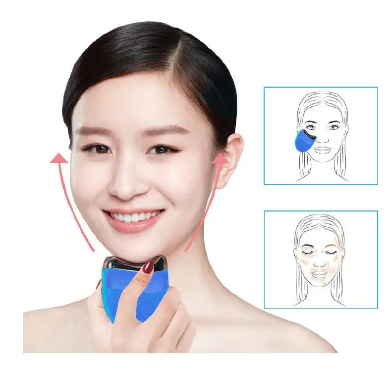 
Wholesale Face Cleansing Brush Electric Silicone Facial Facial Brush Electric Sonic Face Brush Silicone Exfoliator 