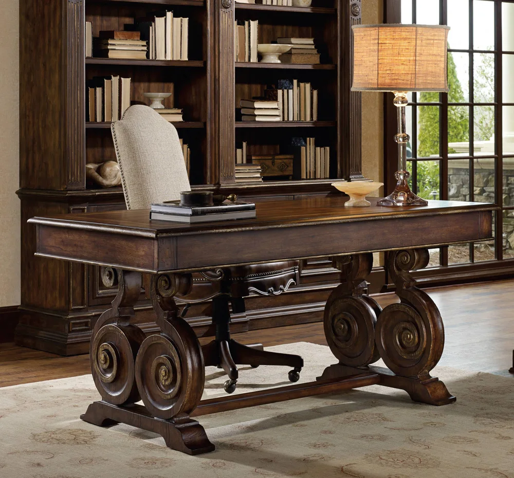 American style antique fashion high-end solid wood desk custom furniture