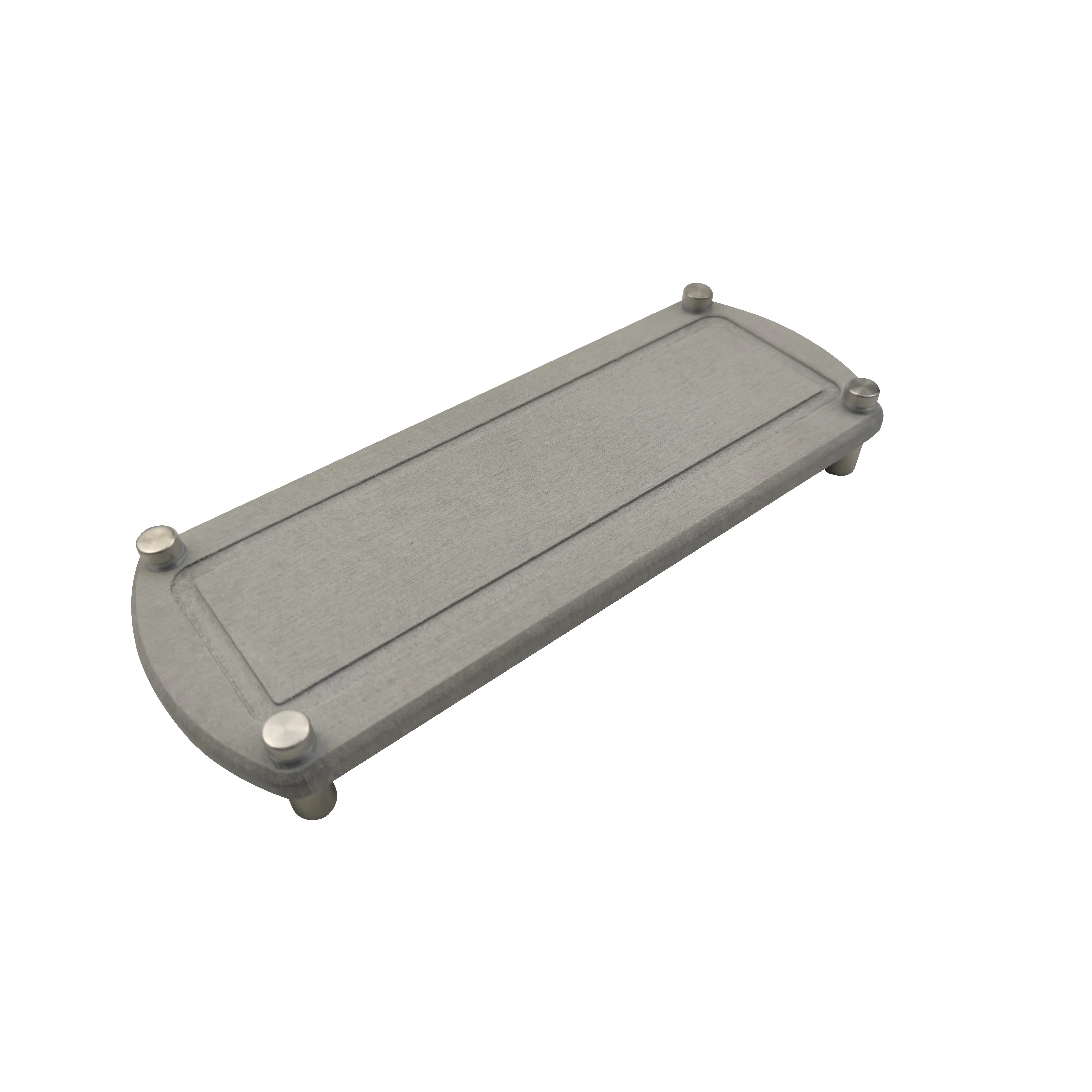 Custom Logo Water Absorbent Diatomite Coasters Diatomaceous Earth Soap Dish Drying Mat