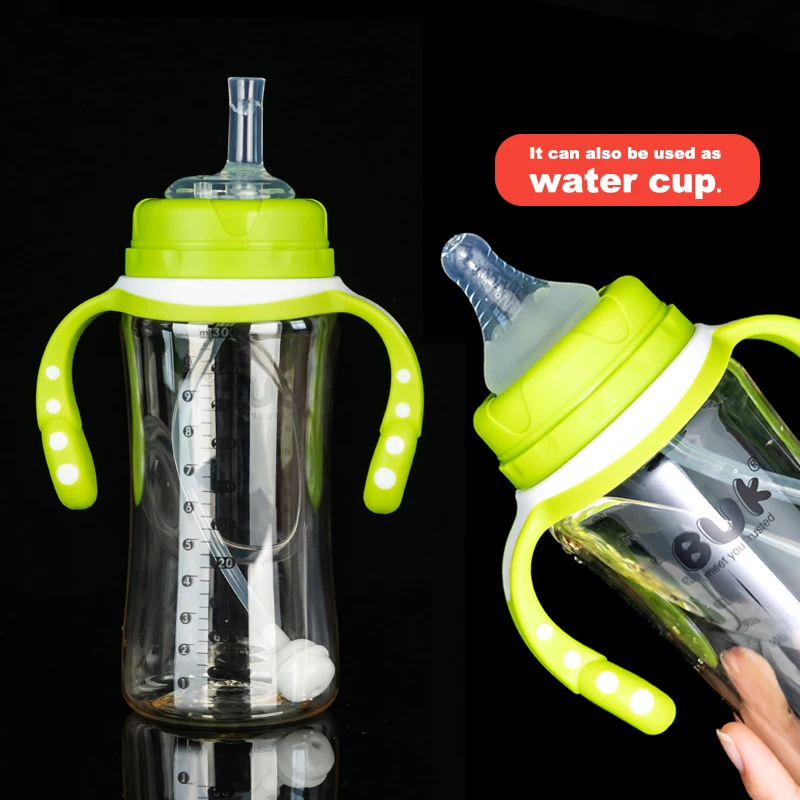 New Material Eco-friendly PPSU Wholesale Supplier Washable Feeding Bottle Baby Reusable Baby Bottle