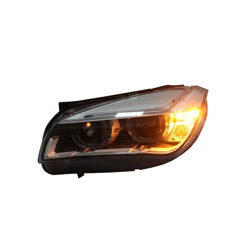 Super Q Eagle eyes  high quality for BMW X1 2011-2015 Taiwan factory modified headlight with DRL for original halogen