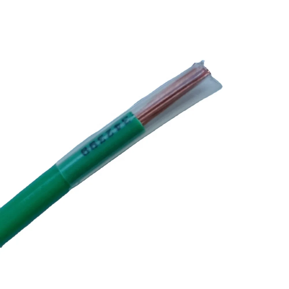 Household THHN Electrical Copper Cables 14AWG 12 AWG 8AWG 6AWG Cables with Nylon Jacket