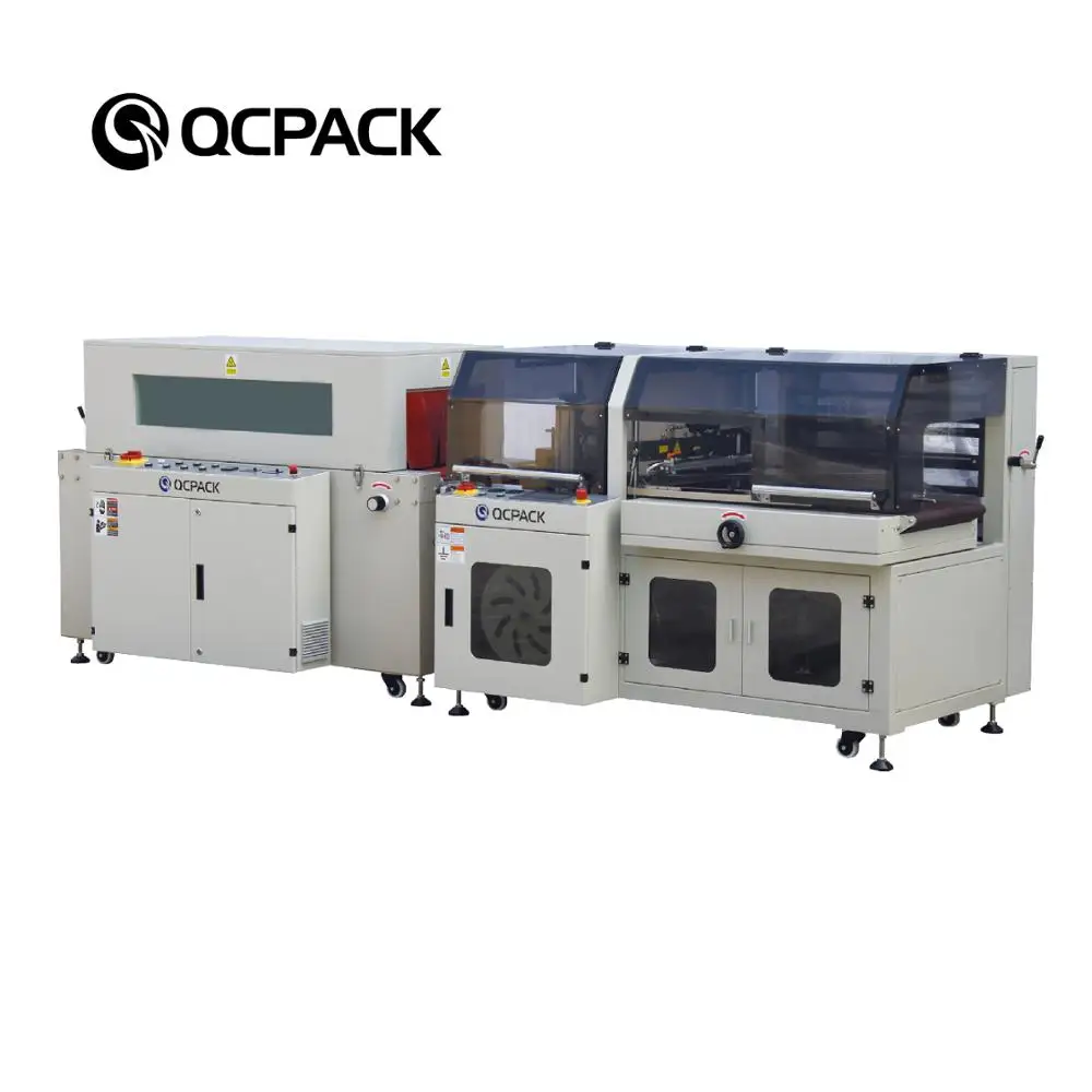 BTH-550+BM-500L automatic pe film heat shrink wrap packing machine Manufacturer