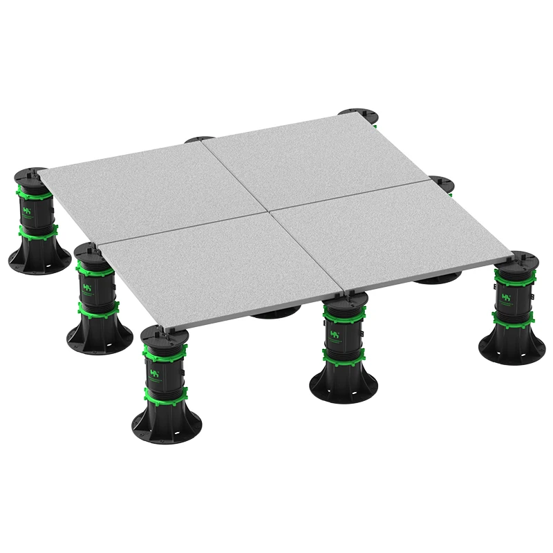 Flooring accessories tile support raised floor plastic adjustable paving pedestal