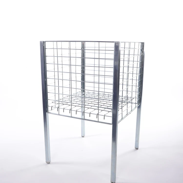 
Economic seriously grinding white metal promotion wire basket with wheels 