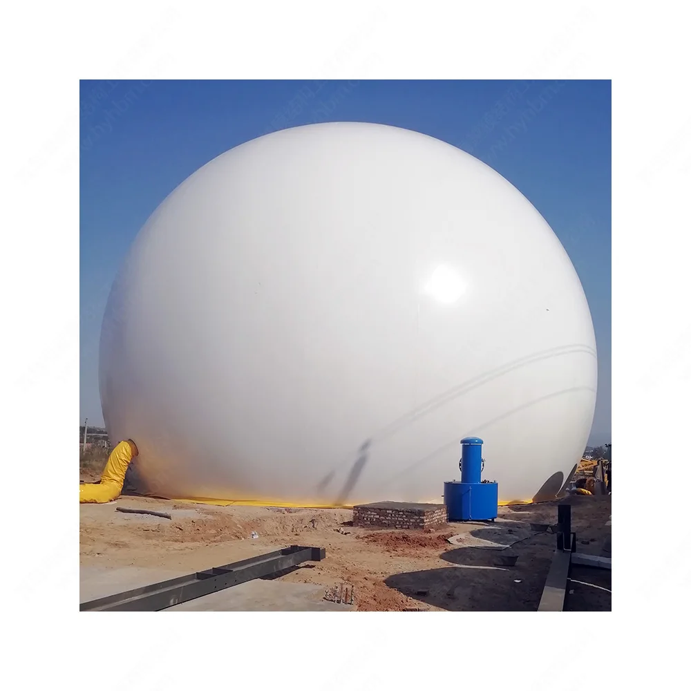 HaiYue Factory good quality double membrane biogas holder tank