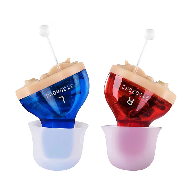 Mini In Ear Sound Amplifier Adjustable Tone Hearing Aid