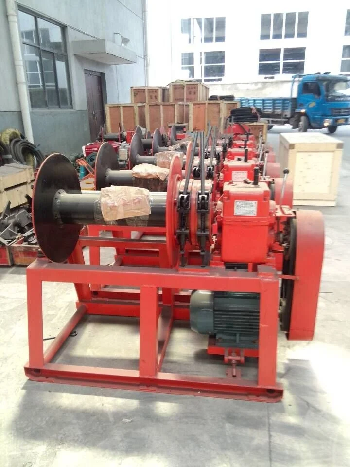 Geotec Wuxi 1000 м 1500 3000 Высокое качество Геологическая тросовая лебедка стальная тяга
