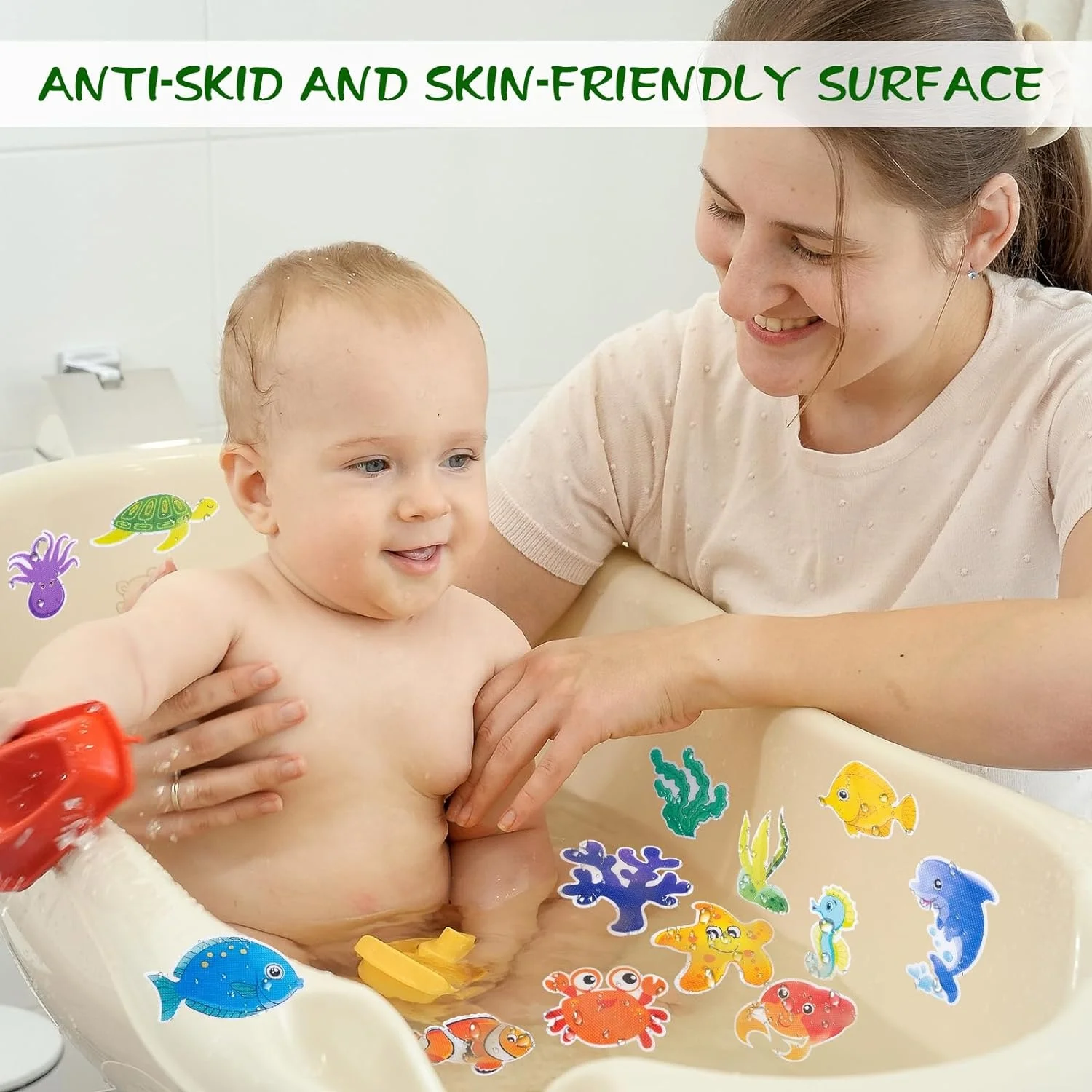 Bathtub Stickers bath Tub Non slip Shower Mat Baby Bath Bathroom Anti