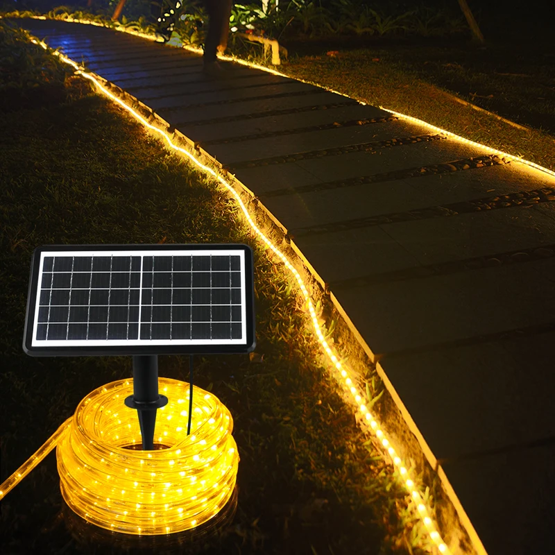 3.2V solar led strip lamp Rain proof solar strip lamp High quality flexible low-voltage strip lighting