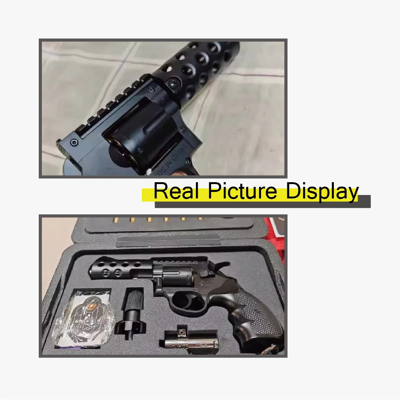 Hot selling products nylon metal Revolver Launcher Soft Bullet Toy Collocation Ejection cowboy gun armas de juguete