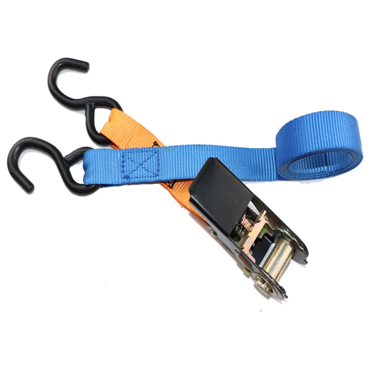 ratchet strap tie down High quality rope With Metal Buckle