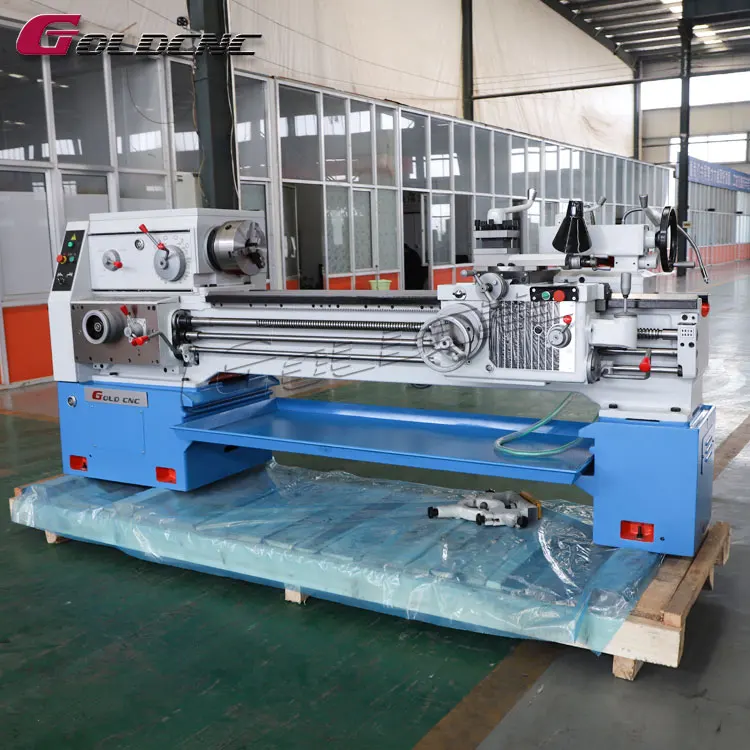 GOLDCNC Best Industrial Metal Lathe CA6150 Manual Precision Horizontal Lathe Machine