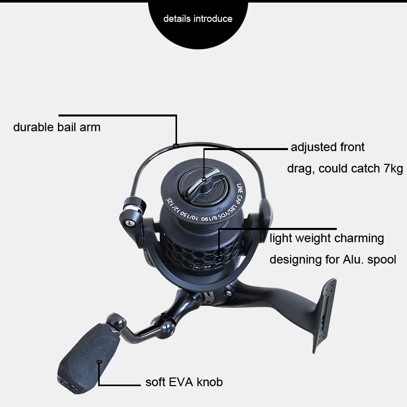 Factory price high quality spinning reels