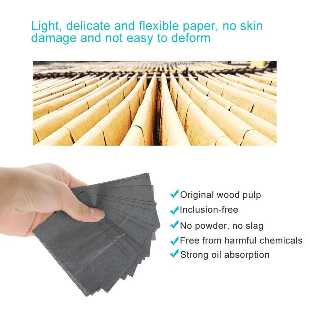 
Facial oil absorbing sheets film for skin gentle touch face oil cleansing oil control blotting paper 