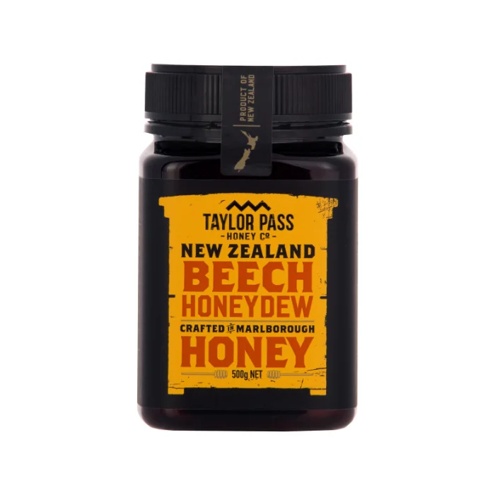 Complex Aromas Delicious Flavours New Zealand Origin Certified Honeydew Non-GMO Premium Liquid Honey Dew 500g