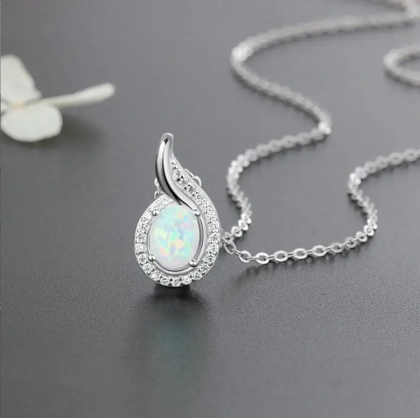 Wholesale Australian Opal Jewelry 925 Silver Sterling Pendant
